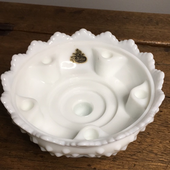 Fenton Other Authentic Fenton Handmade Milk Glass Epergnes Poshmark